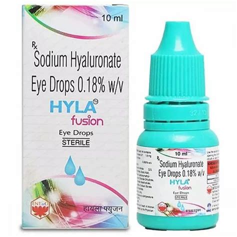 Sodium Hyaluronate Eye Drops, 0.18% w/v, 10 ml at Rs 550/piece in Surat | ID: 2852037566573