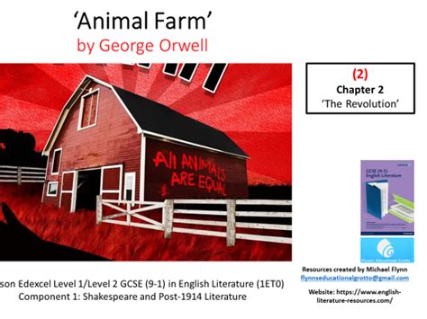 GCSE Literature: (2) ‘Animal Farm’ – Chapter 2 | Teaching Resources