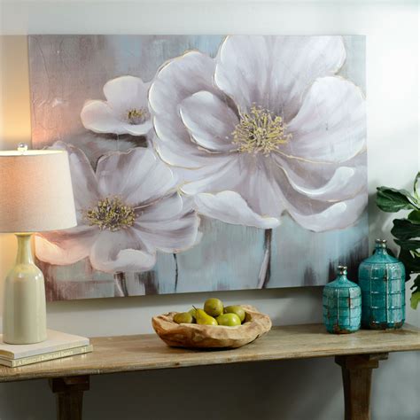 Floral Eloquence Canvas Art Print | Kirklands | Flower canvas art, Floral painting, Flower art