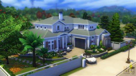 Sims 4 Suburban House CC