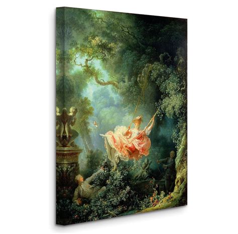 Jean-Honoré Fragonard : The Swing 1767 Canvas Gallery | Etsy