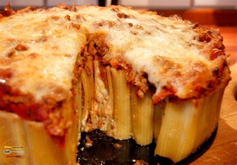 Cheese Stuffed Rigatoni Pasta | Rigatoni pasta, Baked pasta recipes, Food