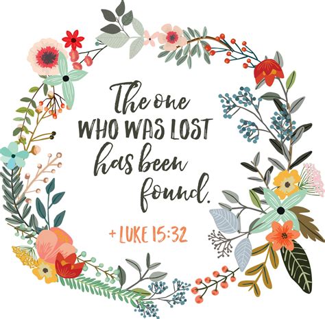 Luke 15:32, the One Who Was Lost Has Been Found, Printable Art, Instant Download, Christian Art ...