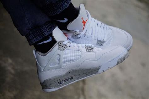 The Air Jordan 4 "White Oreo" Gets On Foot Imagery - KLEKT Blog