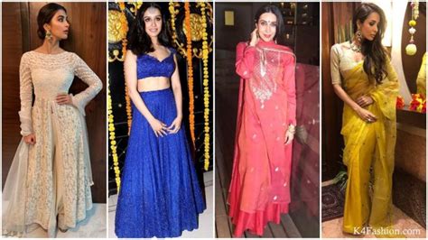 Latest Bollywood Inspired Diwali Outfits 2024 - K4 Fashion