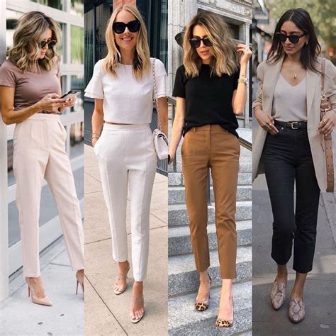 Simple Work Outfits, Casual Work Attire, Business Casual Outfits For ...