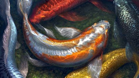 Yin Yang Koi Fish Wallpapers - Top Free Yin Yang Koi Fish Backgrounds - WallpaperAccess