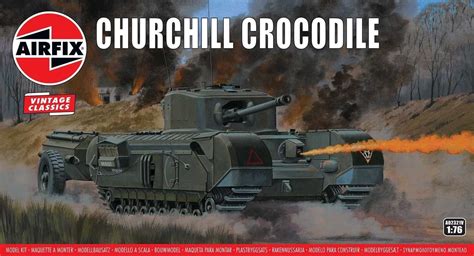 Airfix - A02321V / 2321 - Churchill Crocodile Flamethrower - 1/72 Scale Model