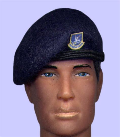 US Air Force Security Mini Beret fits 12in. Action Figures