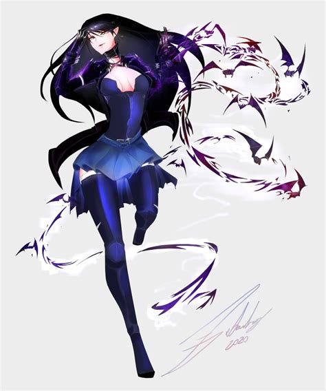 Vampire girl zilandrus - Illustrations ART street