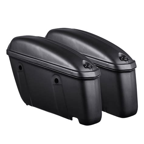 22L Pair Universal Motorcycle Hard Trunk Saddlebags Saddle Bags Side Box Rear – Alexnld.com