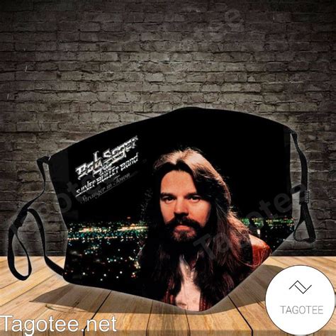 Bob Seger Stranger In Town Album Cover Face Mask - Tagotee