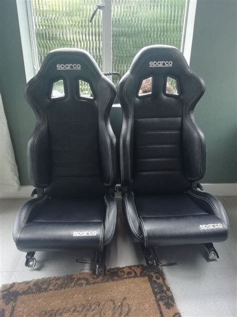 Sparco R100 Vinyl Reclining Sport Seat | Hardly used! | in Pencoed, Bridgend | Gumtree