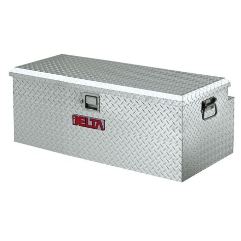 Delta 37 Diamond Plate Steel Full Size Chest Truck Tool Box 220000D ...