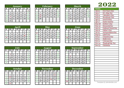 Printable And Editable Calendar 2022 | PRINTABLE CALENDAR 2023