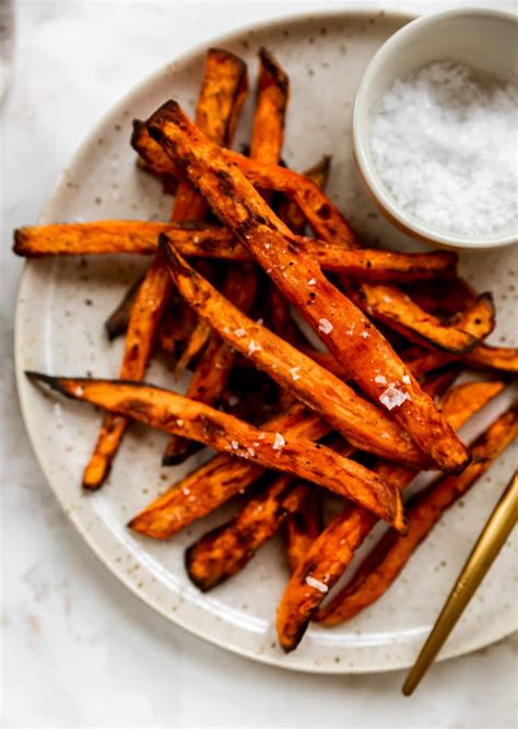 Crispy Air Fryer Sweet Potato Fries - Eating Bird Food