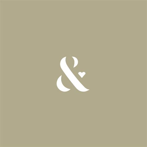 Ampersand Logo Icon in 2021 | Creative branding design, Branding design studio, Ampersand logo