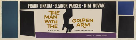 The Man with the Golden Arm (1955), US, Banner | Original Film Posters | 2020 | Sotheby's