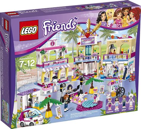 LEGO Friends Heartlake Shopping Mall 41058 Building Set, Building Sets ...