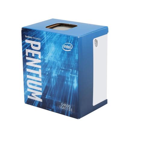 Intel® Pentium® G4600 Processor (3M Cache, 3.60 GHz) LGA 1151 – Joebz ...