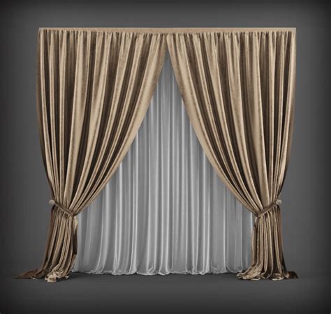 Curtain 3D model 3 free 3D model | CGTrader