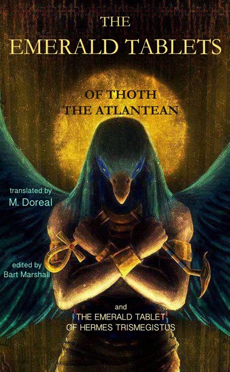 The Emerald Tablets of Thoth the Atlantean by Bart Marshall - Realface ...