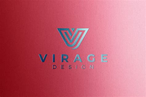 a red and blue logo for a design company