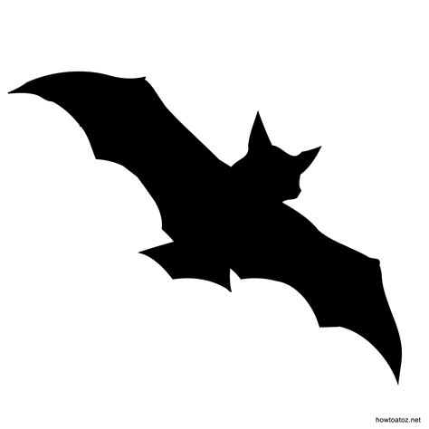 Halloween Bat Stencils | Printable halloween decorations, Halloween ...