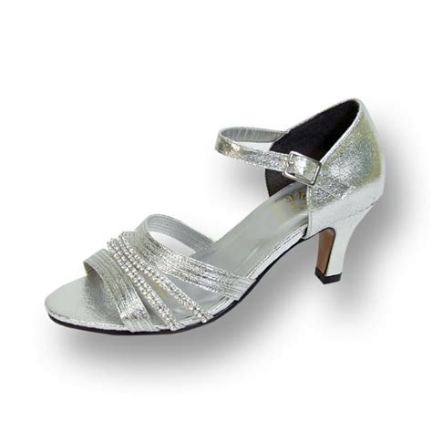 Floral - FLORAL Eryn Women's Wide Width Evening Dress Shoes for Wedding, Prom, & Dinner SILVER ...