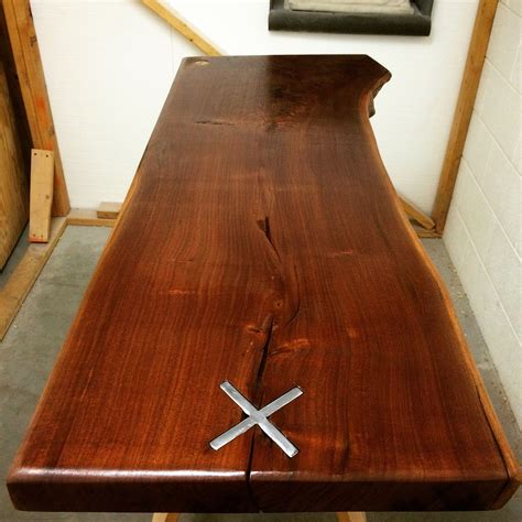 Handmade Black Walnut Live Edge Coffee Table by Boundary Customs LLC ...