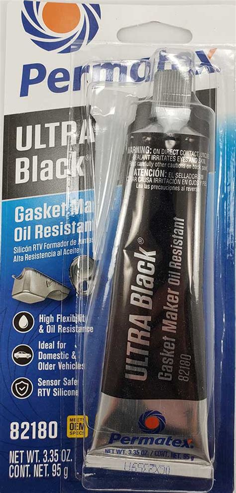 Permatex 82180 Ultra Black Gasket Maker - Century Performance Center, Inc.