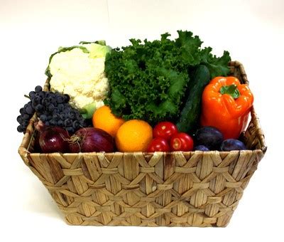 Organic Fruit & Vegetable Basket (Small) - Ottawa Organics and Natural ...