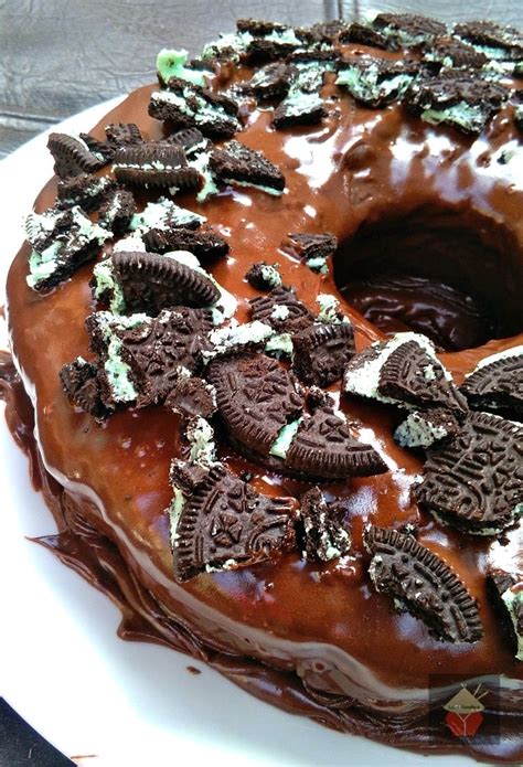 Mint Oreo Chocolate Fudge Cake, perfect for chocolate lovers! Made from ...