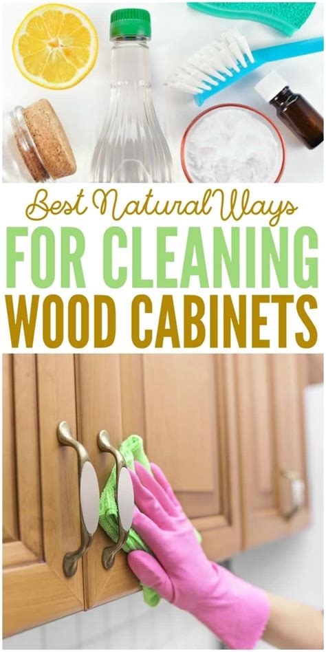 Best Natural Ways for Cleaning Wood Cabinets