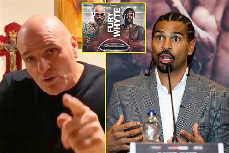 'He's a hater' - John Fury wants David Haye banned from commentating on ...