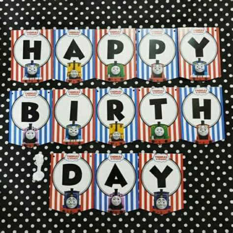 Jual Banner Happy Birthday Thomas | Shopee Indonesia