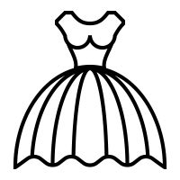 Wedding Dress Icon - Free PNG & SVG 196143 - Noun Project
