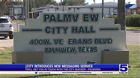 City of Palmview introduces new messaging service