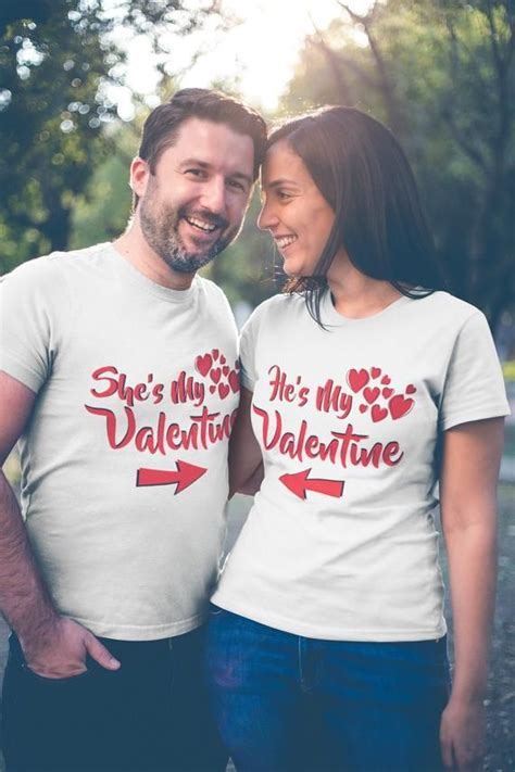 Matching Valentines Shirts, My Valentine Couple Shirt, Matching Couples Shirts ,V Day Gifts ...