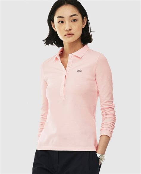 Buy >polo lacoste manche longue femme - OFF 78% Big sale