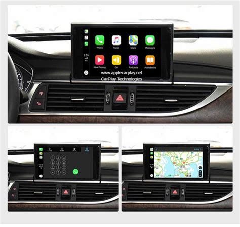 Apple CarPlay upgrade for Audi A6 2016 - 2018 | Mozart Electronics | USA