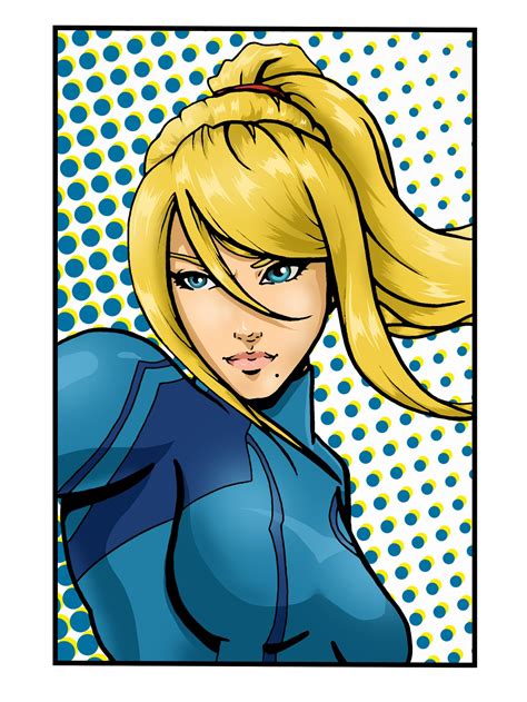 Zero Suit Samus Art Print | Etsy