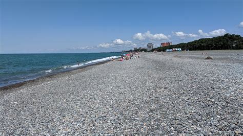 Kobuleti beach 🏖️ Adjara, Georgia - detailed features, map, photos