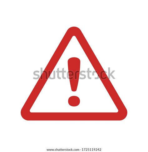 Vector Attention Sign Exclamation Mark Icon Stock Vector (Royalty Free) 1725119242 | Shutterstock