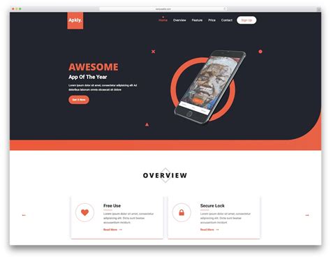 Simple Html Landing Page Template