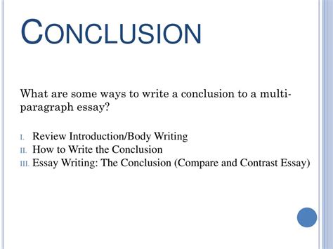 PPT - Conclusion PowerPoint Presentation, free download - ID:2155447