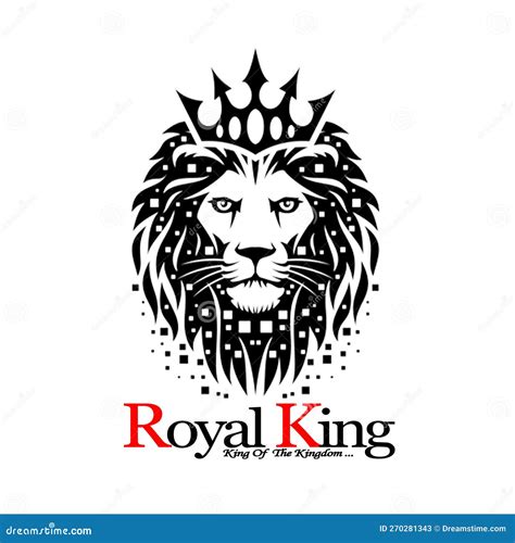 Royal King Logo Design for Buisness Stock Illustration - Illustration of heraldic, heraldry ...