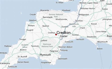 Crediton Location Guide