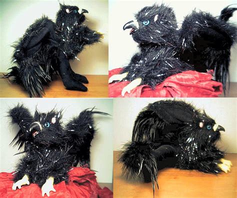 Black Griffin Plush by stephanielynn on DeviantArt