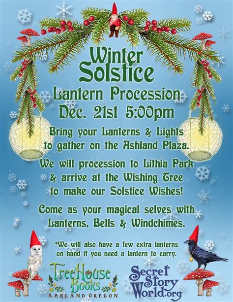 Blog - From the Nest - Winter Solstice Celebration! - Tree House Books